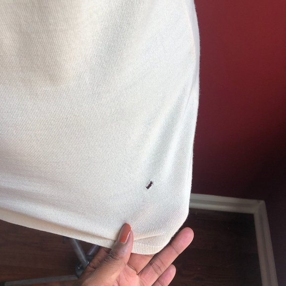 Elie Tahari Lace Neck Blouse - Picture 7 of 8